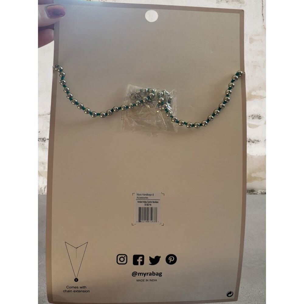 Myra Bag Verdant Valley Concho Necklace NWT - Picture 4 of 4